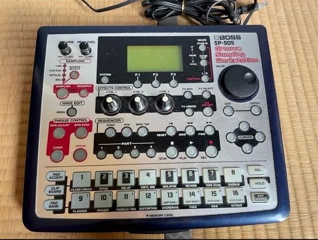 boss SP-505 groove sampler tested working used