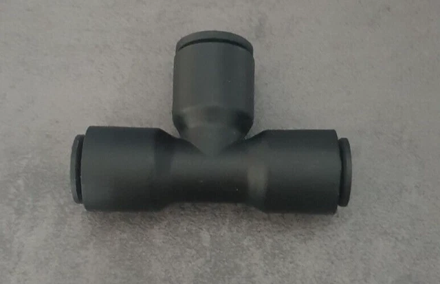 Raccord Pneumatique En T Diamètre 8 Mm - 1/4 De Pouce - Référence PB08-02 Neuf