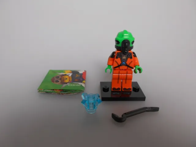 Lego® Minifiguren Sammel Serie 21 Alien mit BPZ und Platte  Neu