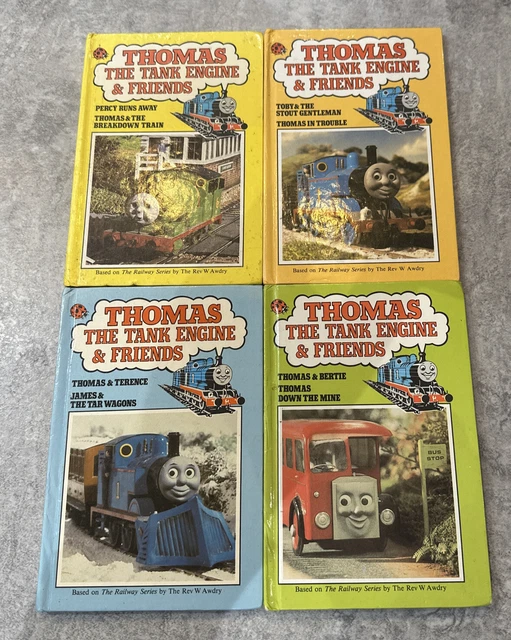 VINTAGE LADYBIRD 1984 Thomas The Tank Engine and Friends X 4 Book ...