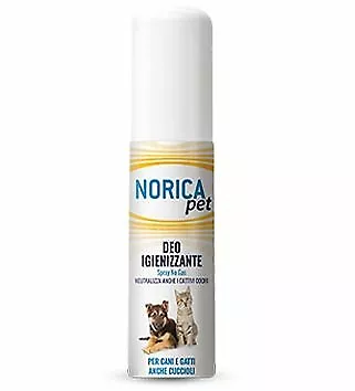 Norica pet deo igienizzante spray per cani gatti -no gas