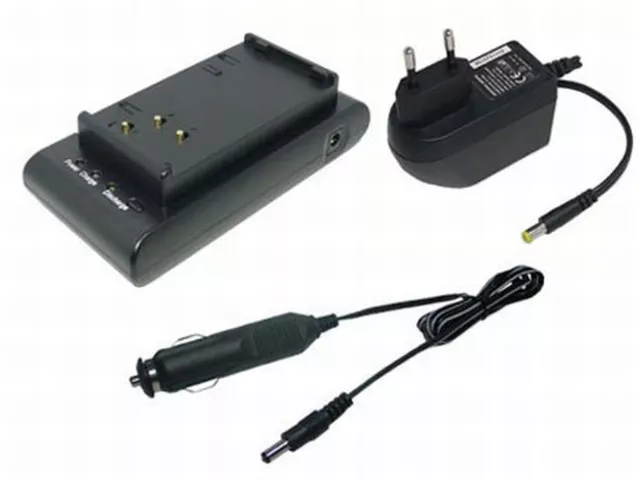 Chargeur + Câble de D'Auto pour hitachi VM-E10 VM-E10A VM-E10E VM-E110A VM-E120E