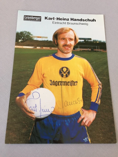 EINTRACHT BRAUNSCHWEIG KARL Heinz Hellwig Arminia Bielefeld Kicker  Autogramm 53 EUR 1,99 - PicClick DE