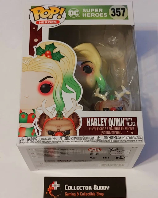 Funko Pop! Heroes 357 DC Super Heroes Harley Quinn with Helper Pop Vinyl FU50656
