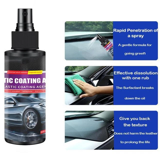 PROTECT AND RESTORE Your Car's Plastics with this Repair Coating Agent