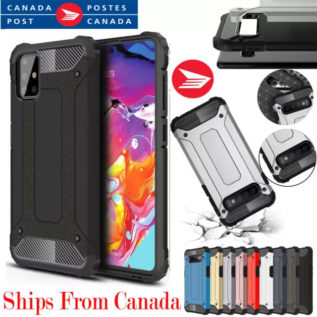 For Samsung Galaxy A20 A30 A50 Case Rugged Shockproof Armor Slim Full Back Cover