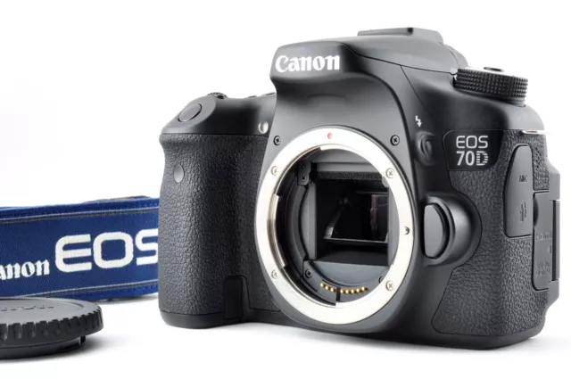 Canon EOS 70D [Top-MINT] 2,550 Shots Digital SLR Camera Body 20.2MP Barely Used