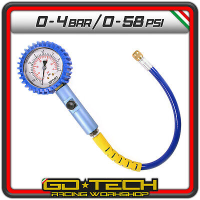 MANOMETRO pressione pneumatici accurate Penna Auto Bici Auto a motore-Tool 5-50 PSI 0-3.5 KG 