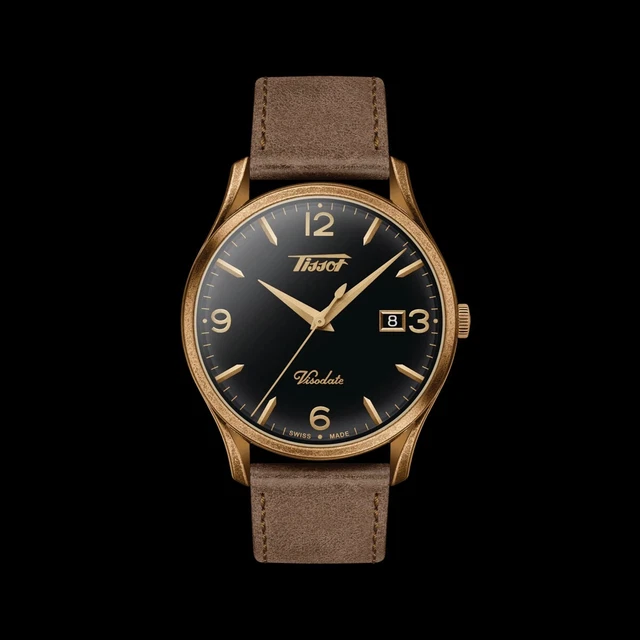Tissot sales bracelet cuir