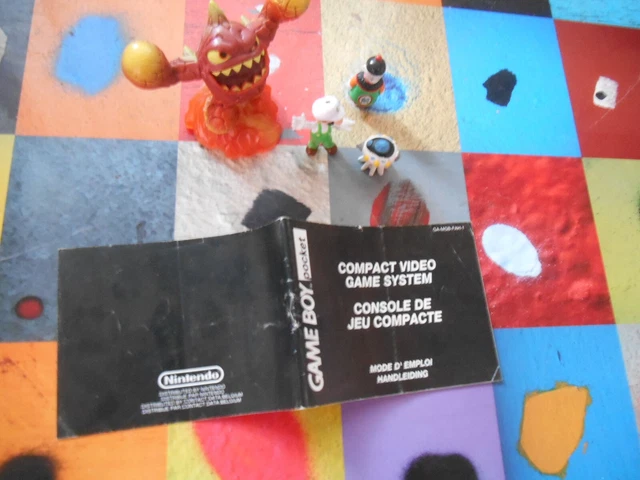~~*~~  mOde  d'emplOi   _  GAME  BOY POCKET     _ FAH _  1996  ~~*~~