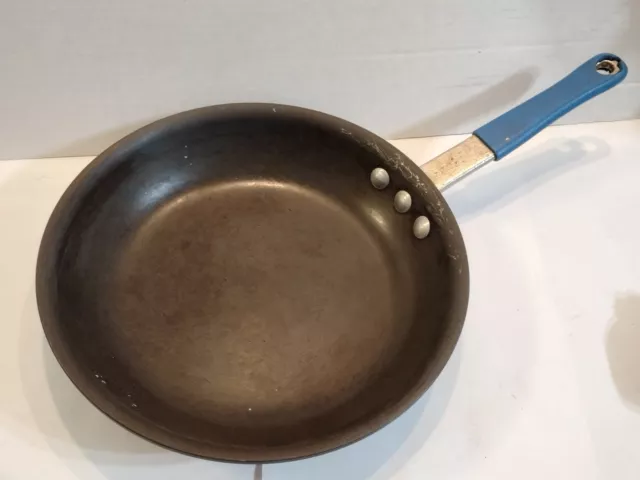 Vintage Commercial Aluminum Anodized Cookware 10.5" Frying Pan Skillet #1390 USA