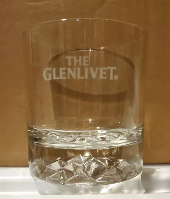 THE GLENLIVET George & J.G Smith Scotch Whiskey Large & Heavy Glass
