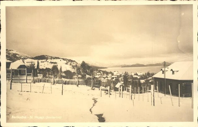 11336898 Bariloche Vista parcial lago Nahuel Huapi en invierno Bariloche