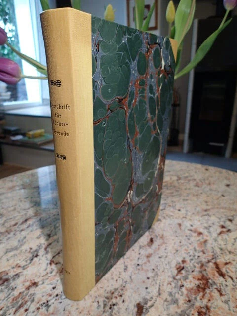 ZEITSCHRIFT FÜR BÜCHERFREUNDE: BIBLIOPHILIE, NF, 23. JG, 1931, Handeinband