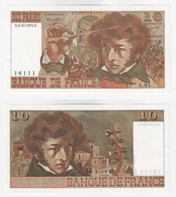 FRANCE 10 Francs Banknote (1974) P.150a - UNC