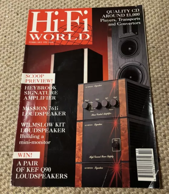 HI-FI World Magazine February 1992 Issue