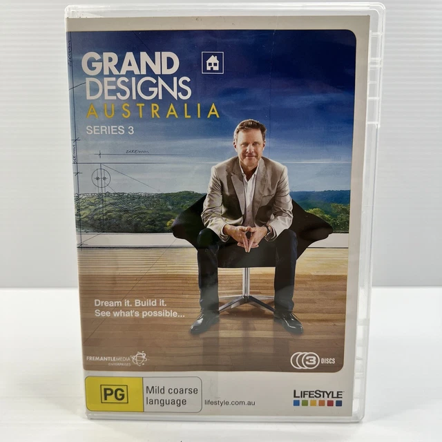 Grand Designs Australia Series 3 DVD Architecture Peter Maddison Region 4 TV