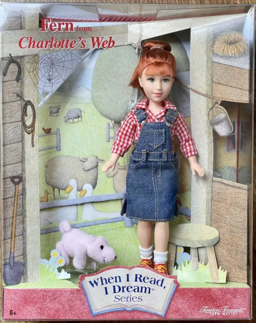 FERN - CHARLOTTE’S Web doll When I Read I Dream Timeless Treasures ...