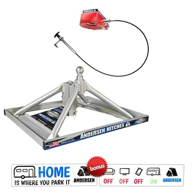 Andersen Manufacturing Ultimate 5th Wheel Connection (Gooseneck Ball Mount)