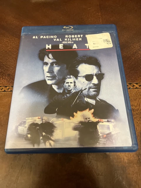 HEAT (BLU-RAY DISC, 2013) Al pacino, Robert De Niro, Val Kilmer, Mann