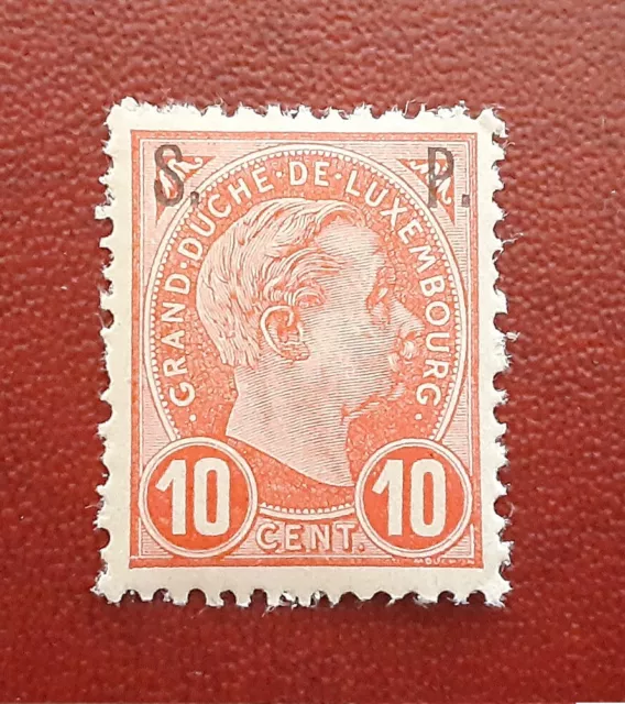 LUXEMBOURG 1895 10c MNH OG Official S.P. Superb Mi D61 SC O79 Yt S81 Sg O21 2331