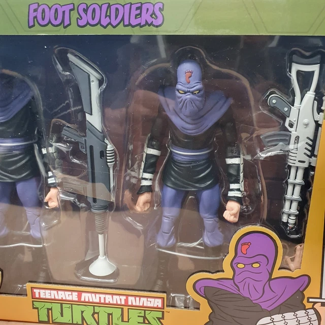 Neca Ninja Foot Soldier – Pack De 2 Figurines, Bon État, Collection TMNT
