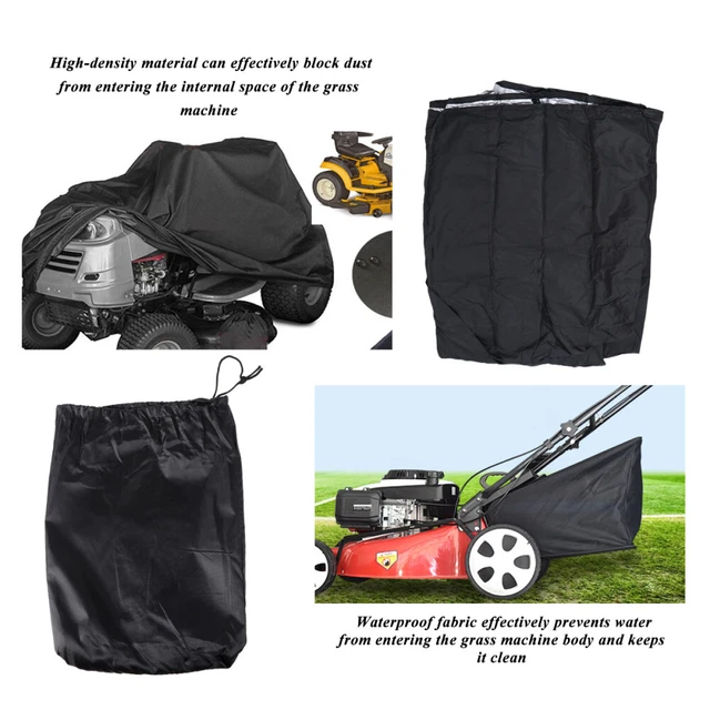 Lawn Mower Drawstring Lawn Mower Cover Riding Mower Waterproof Cover 3