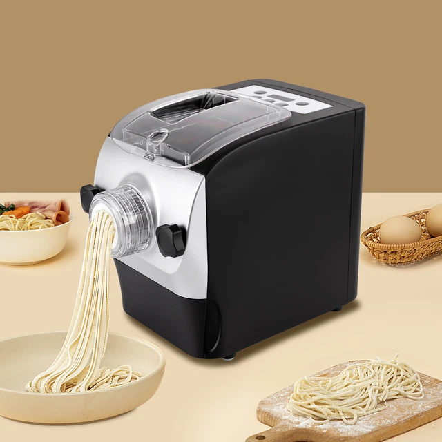 Electric Auto Pasta Noodle Maker Customize Shapes Time Control LED Display