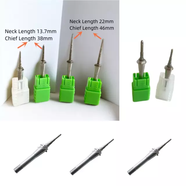 CAM/CAD Dental Mill Burs Fit Sirona CEREC MCXL Long Step Ladder Sylinder Diamond