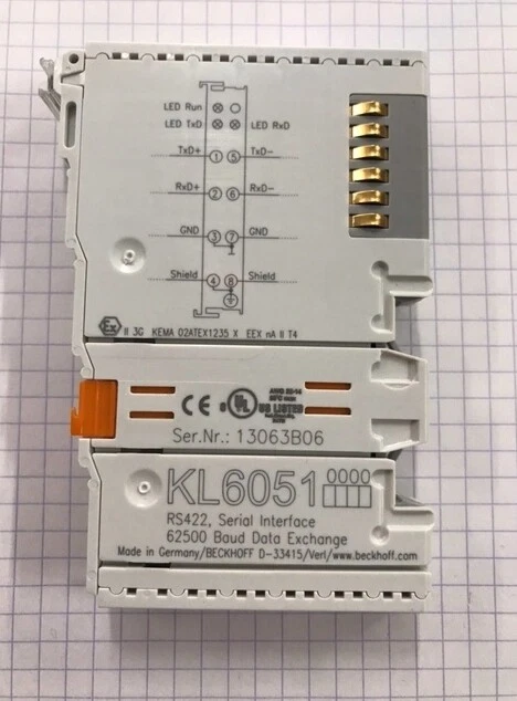 Beckhoff KL6051 0000 /#Z Q01N 6755