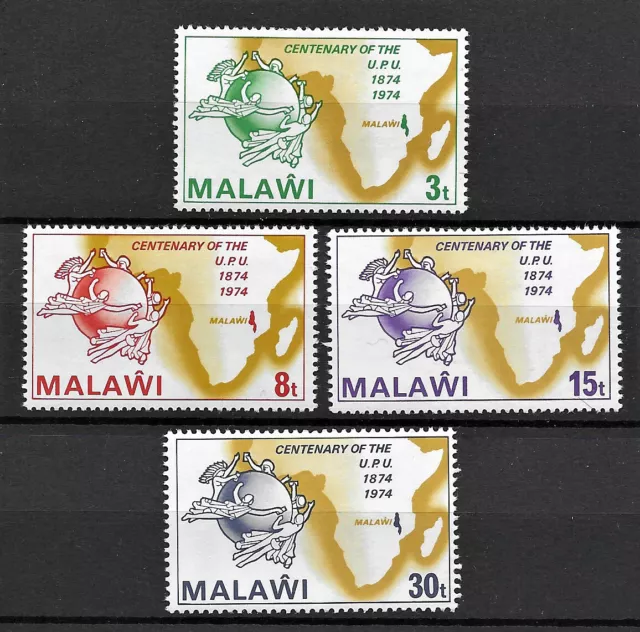 Malawi 1974 U.P.U. set MNH set S.G. 457-460