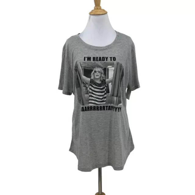 Love & Cherish Graphic Tee Womens XL Extra Large Heather Gray Bridesmaid Party