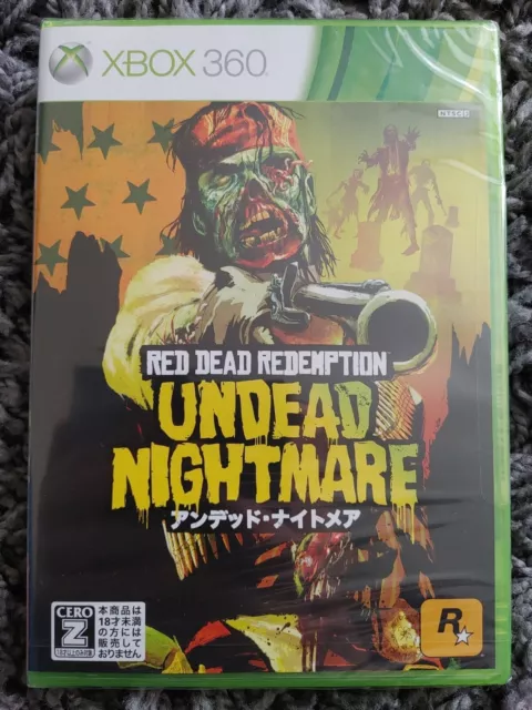 Nuovissimo sigillato Red Dead Redemption Undead Nightmare Xbox 360 giapponese Xbox One