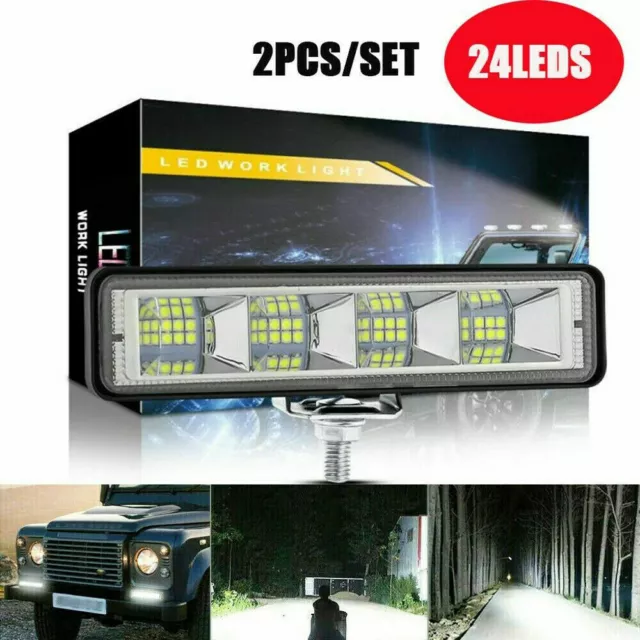 2X 72W LED Arbeitsscheinwerfer Rückfahrscheinwerfer Auto Scheinwerfer 12V/24V DE