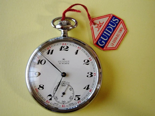 OROLOGIO DA TASCA GUIDUS NUOVO 