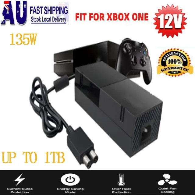 Up To 1TB Power Adapter AC Mains Charger Cord Transformer For XBOX One Consoles