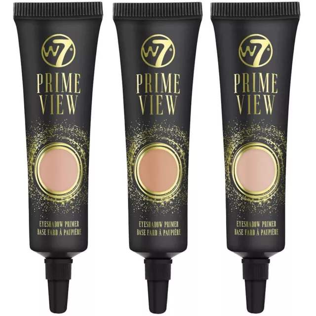 W7 Prime View Eyeshadow Primer Eyes Base Creamy Base Foundation Natural Fair