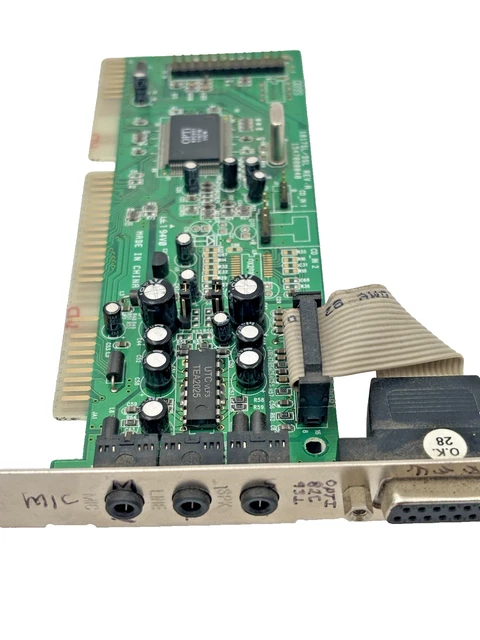 OPTI 82C931 ISA 16-BIT Son Carte Card Ms-dos Windows 3.11 NT 95 98 Expertcolor EUR 49,81