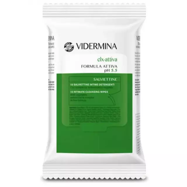 Vidermina Clx Attiva Salviettine 15 Pezzi