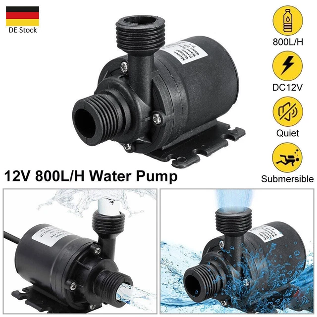 Pumpe Wasserpumpe Selbstansaugende Hochdruckpumpe Membranpumpe Pumpe DC12V~800L
