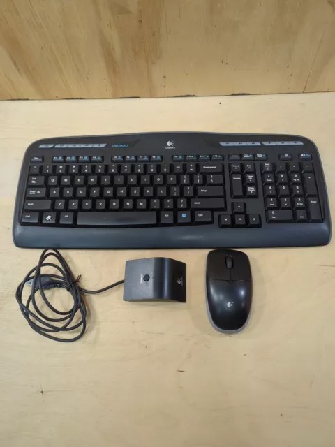 LOGITECH MK Wireless Desktop Keyboard, Mouse and Receiver Combo TESTED $20.00 - PicClick