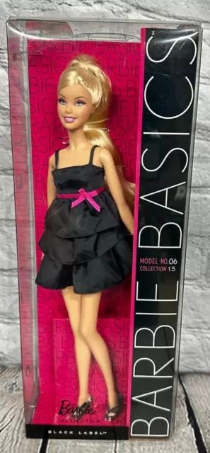 Barbie Basics Doll Model No. 06 Collection  1.5 Black Label Mattel T2165  2009