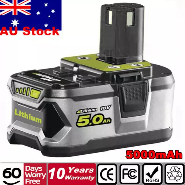 Ryobi p190 online battery warranty