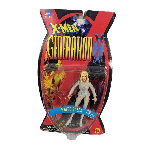 VINTAGE XMEN WHITE Queen Emma Frost Generation X Action Figure 1996