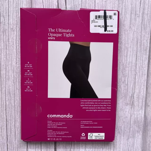 Ultimate Opaque Matte Tights Commando Size S 2