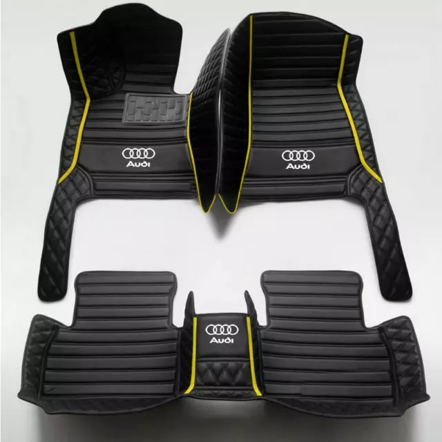 Auto Fußmatten Automatten für Audi A6 C8 4A2 4G2 C7 4GC C6 4F5 4B2 C5 4B5,A6 Set 3