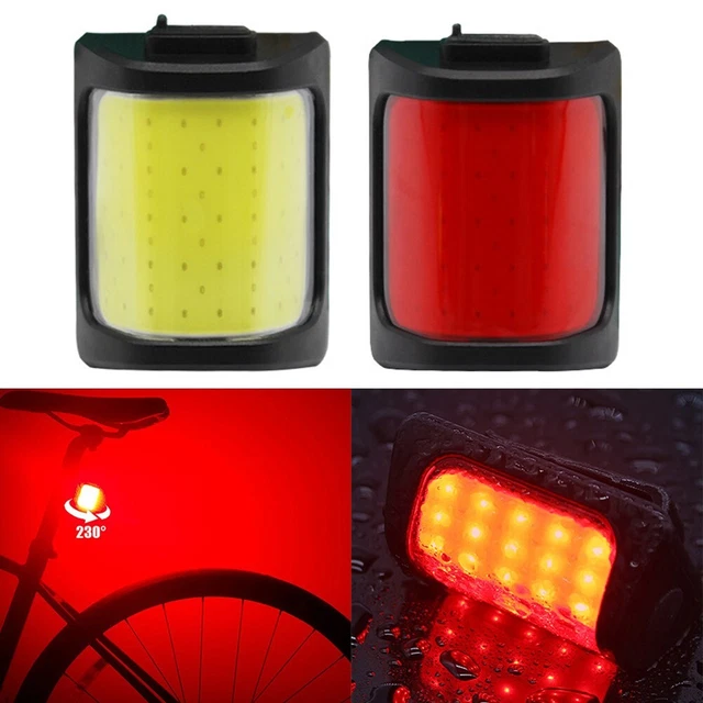 Vélo Bicyclette Feu Arrière Feux Cyclisme Lampe Sécurité Clignotant Extérieur