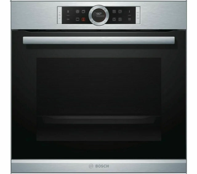 BOSCH SERIE8 HBG634BS1B A+ Built In Multifunction Oven 71L 60cm