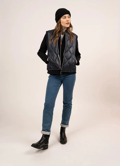 Veste Sans Manches Marithé François Girbaud Noire - Taille 40 - Occasion Comme Neuf