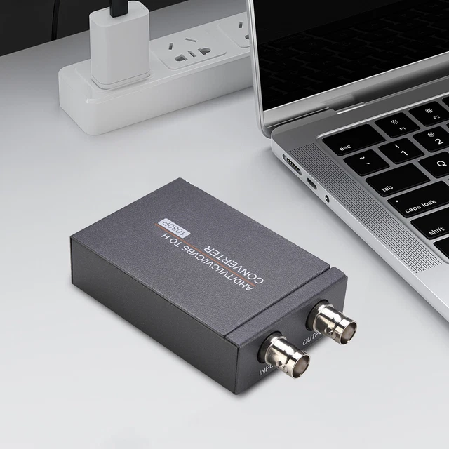 AHD/TVI/CVI/CVBS To HDMI-Compatible Converter Full HD Signal Adapter Convenient